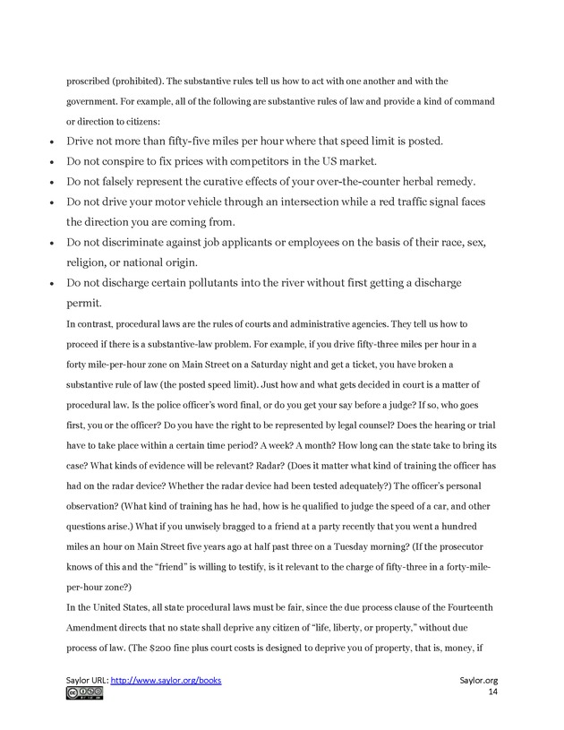 Business Law and the Legal Environment - Page 14